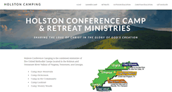 Desktop Screenshot of holstoncamping.com